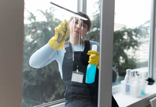 Nettoyage de vitres intérieures et extérieures à Tinténiac